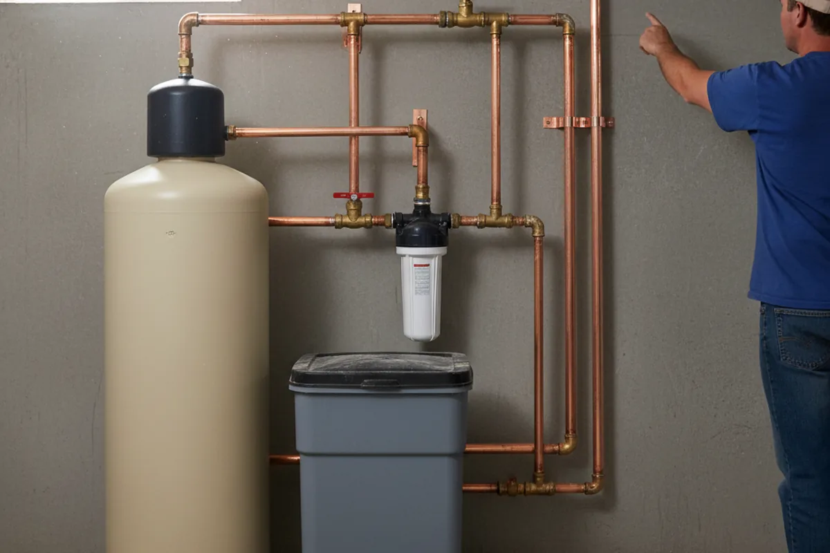 Whole-house water treatment system installed in Roxboro